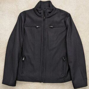 Express black wool jacket NWT